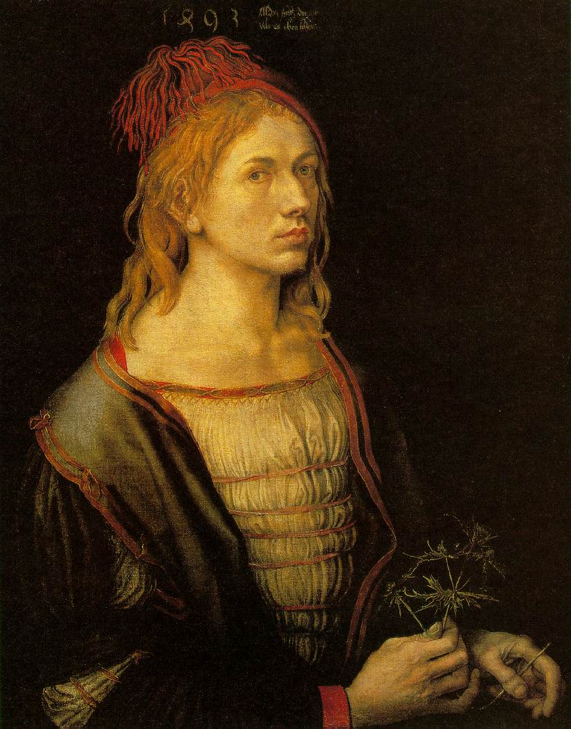 Self-portrait at Age 22, Albrecht Dürer, 1493