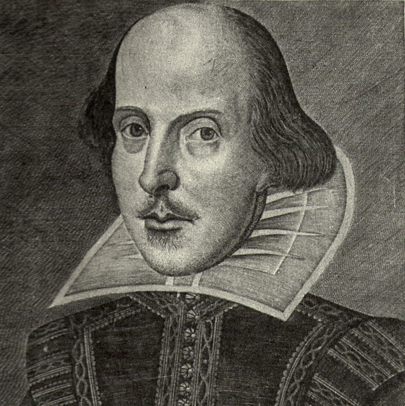 Portrait of William Shakespeare, Anonymous, 1623